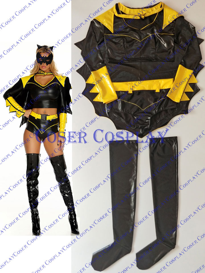 2019 Batgirl Cosplay Costume Sexy Halloween Costumes For Women 0325